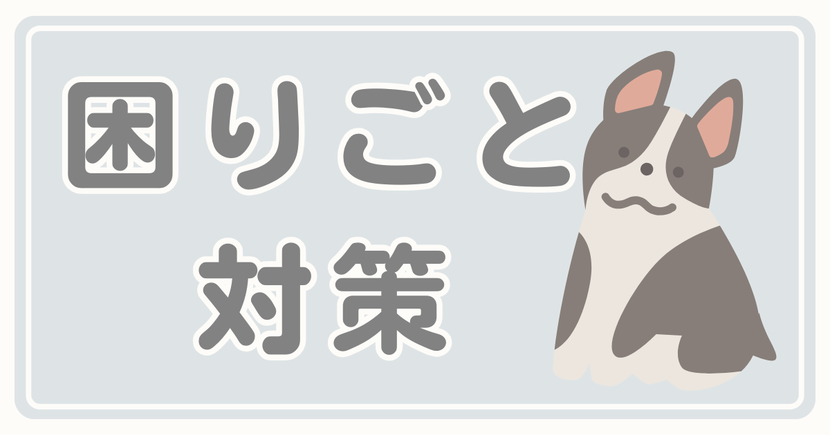 留守番・困りごと対策